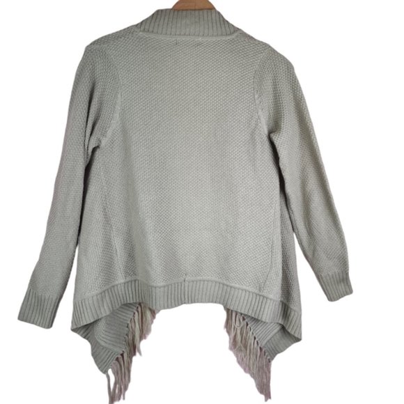 Poncho style knit cardigan xl - Picture 4 of 6
